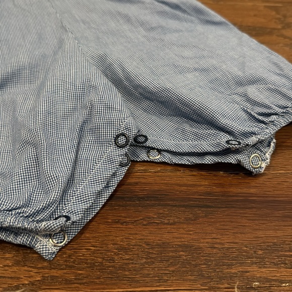 Smocked Christmas one piece - Picture 3 of 6